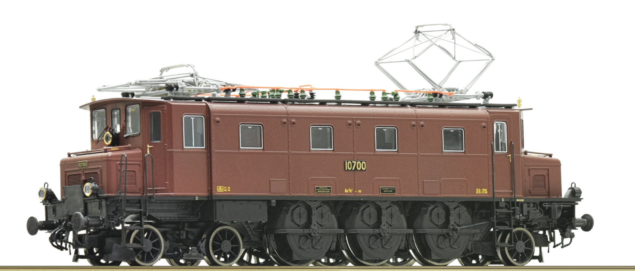Roco HOゲージ SBB Ae 3/6型 II 茶色 R-78090.jpg