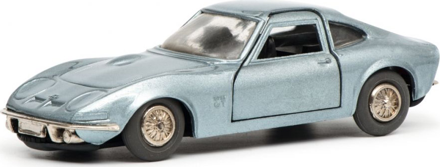 Schuco 450176200 Micro Racer Opel GT, blue metallic