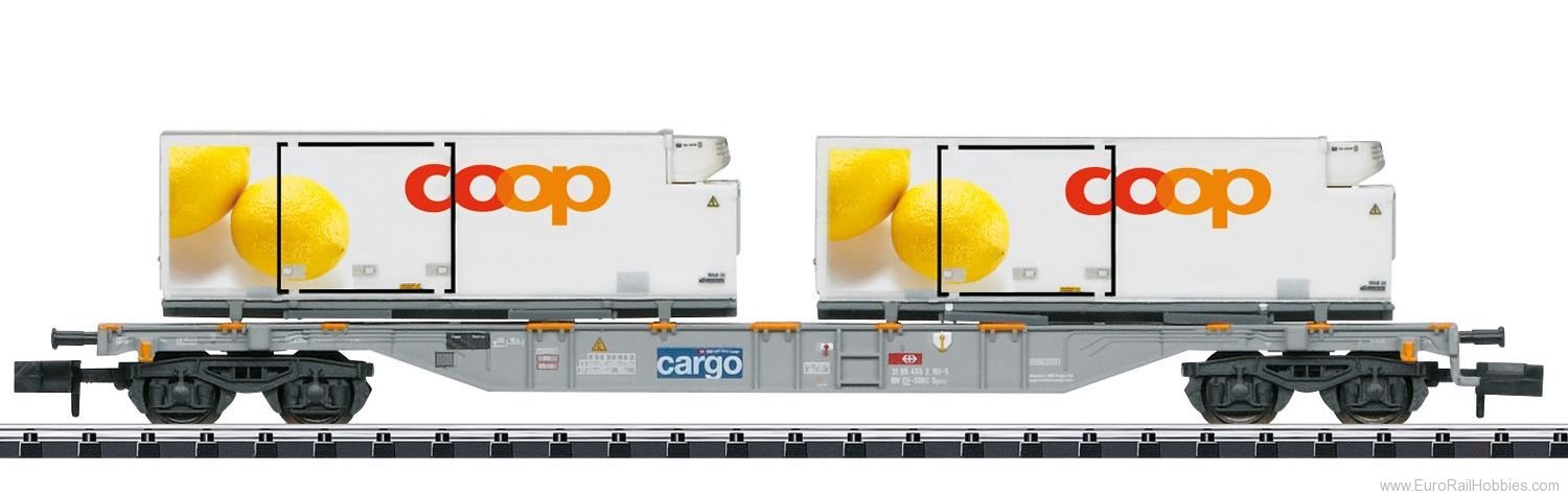 Trix 15492 SBB coop Container Transport Car