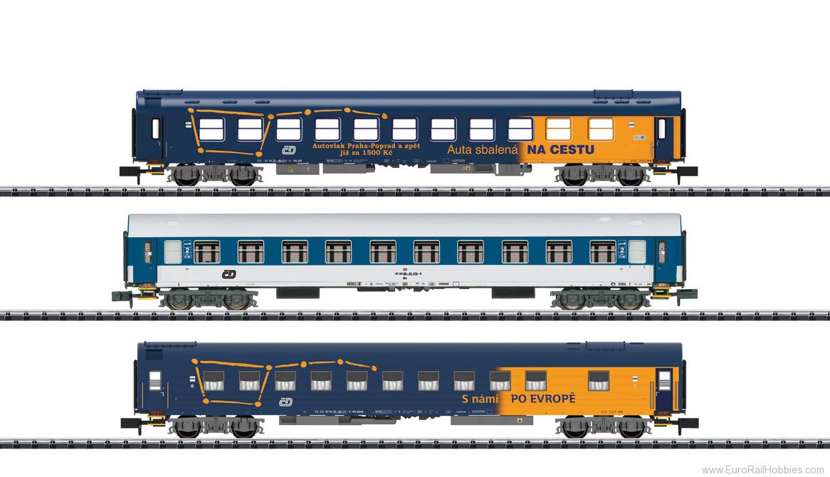 ショップレビュー ランキング CD N 15737 Trix 3 Set Car Sleeping Passenger Piece 鉄道模型