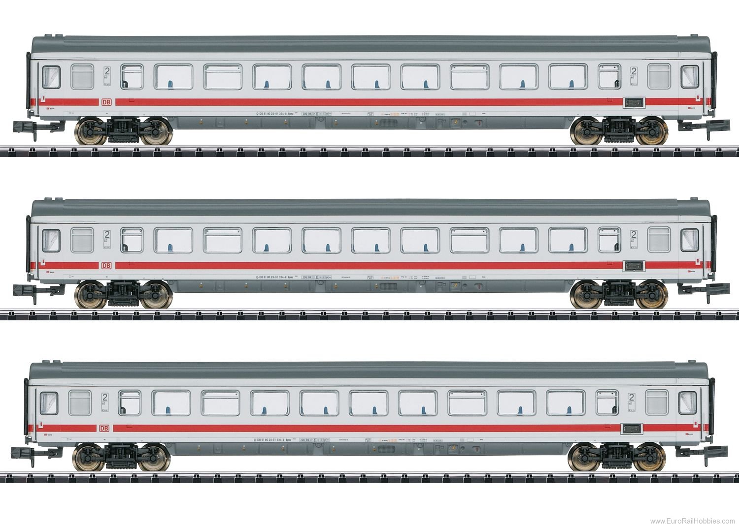 Trix 18216 DB-AG ''IC 2013'' Passenger Car Set
