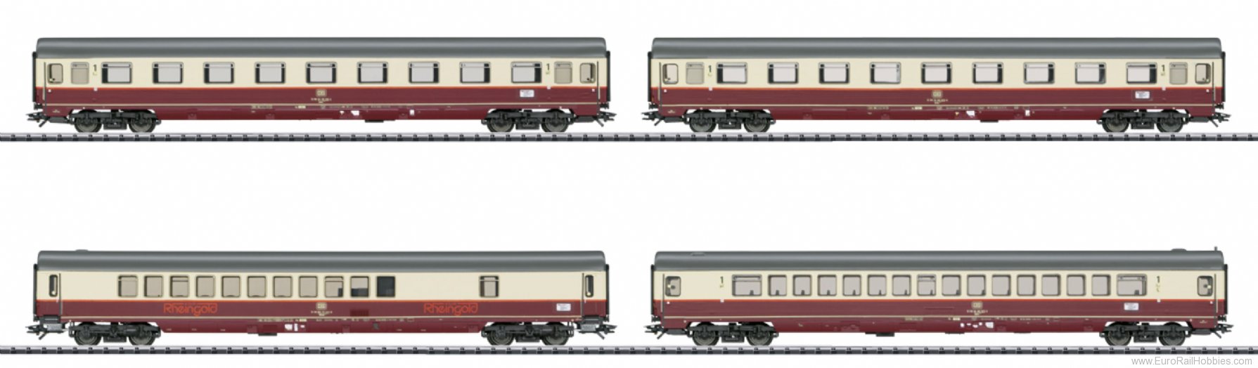 Trix 23485 HO DB Rheingold ''Offshoot Train'' Car