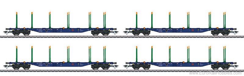 Trix 24247 Type Sgnss KLV Transport Car Set