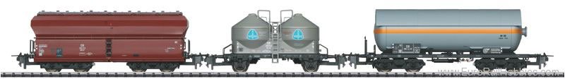 Trix 31152 DB 3 Piece Freight Car Set for Trix Express