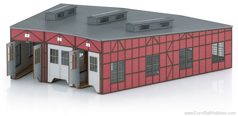 Trix 72886 Locomotive Shed Kit