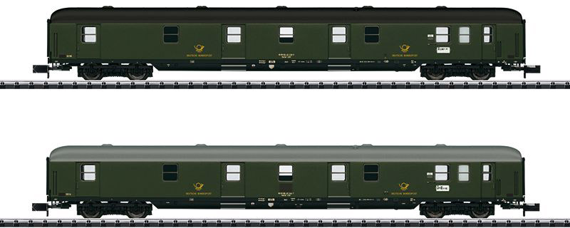 Trix 15540 N 'Deutsche Bundespost' Car Set (Factory
