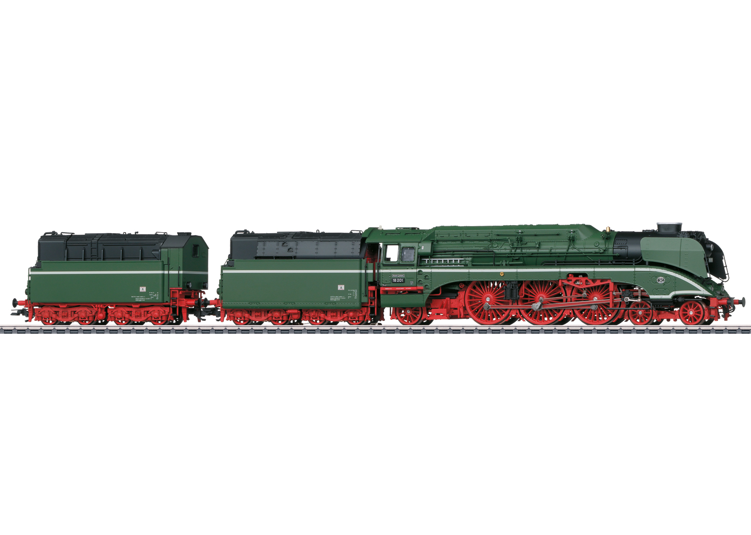 Trix 25020 HO GDR Steam Locomotive, Road Number 18
