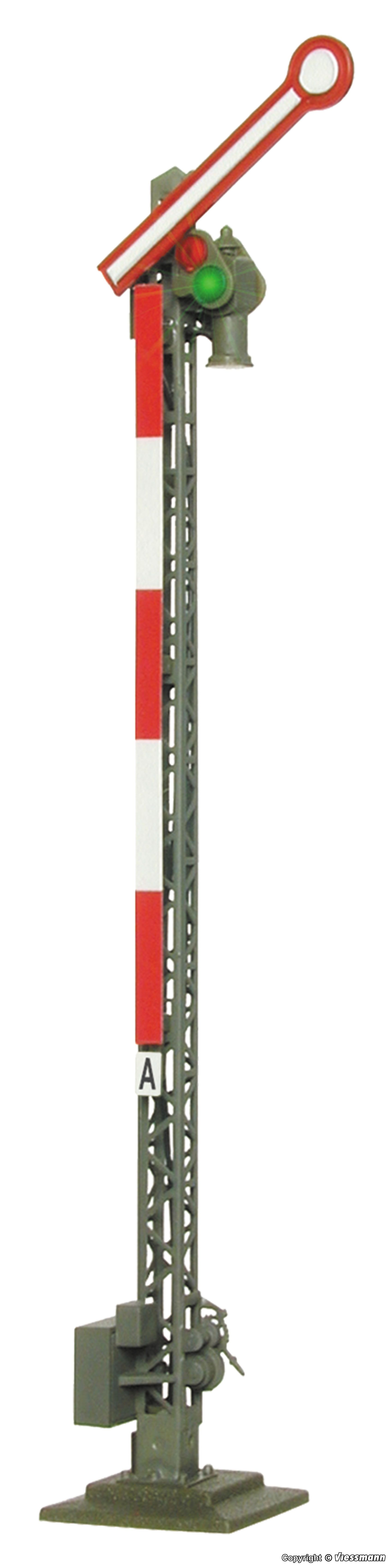 Viessmann 5048 H0 電気連結器 5セット Viessmann 4500 HO 4500 H0 Semaphore home signal, single-arm