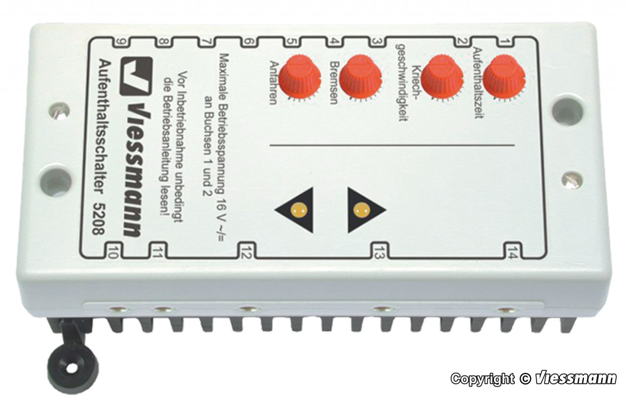 Viessmann 5048 H0 電気連結器 5セット Viessmann 5208 Timer train stop