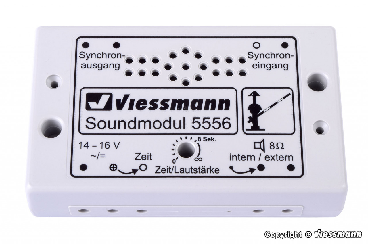 Viessmann 5556 HO Sound module level crossing