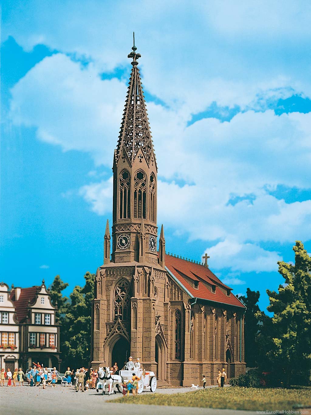 Vollmer 3739 HO Cathedral Stuttgart-Berg