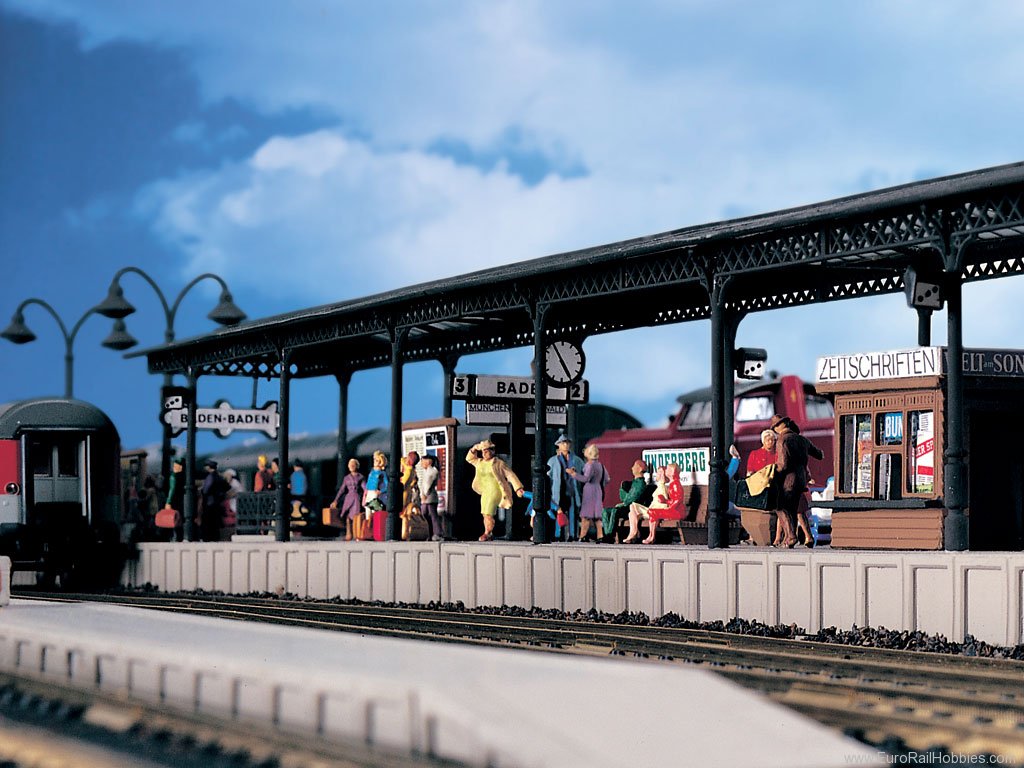 【VOLLMER】 Nゲージ 駅 Station Baden-Baden Vollmer 47505 N Station Baden-Baden