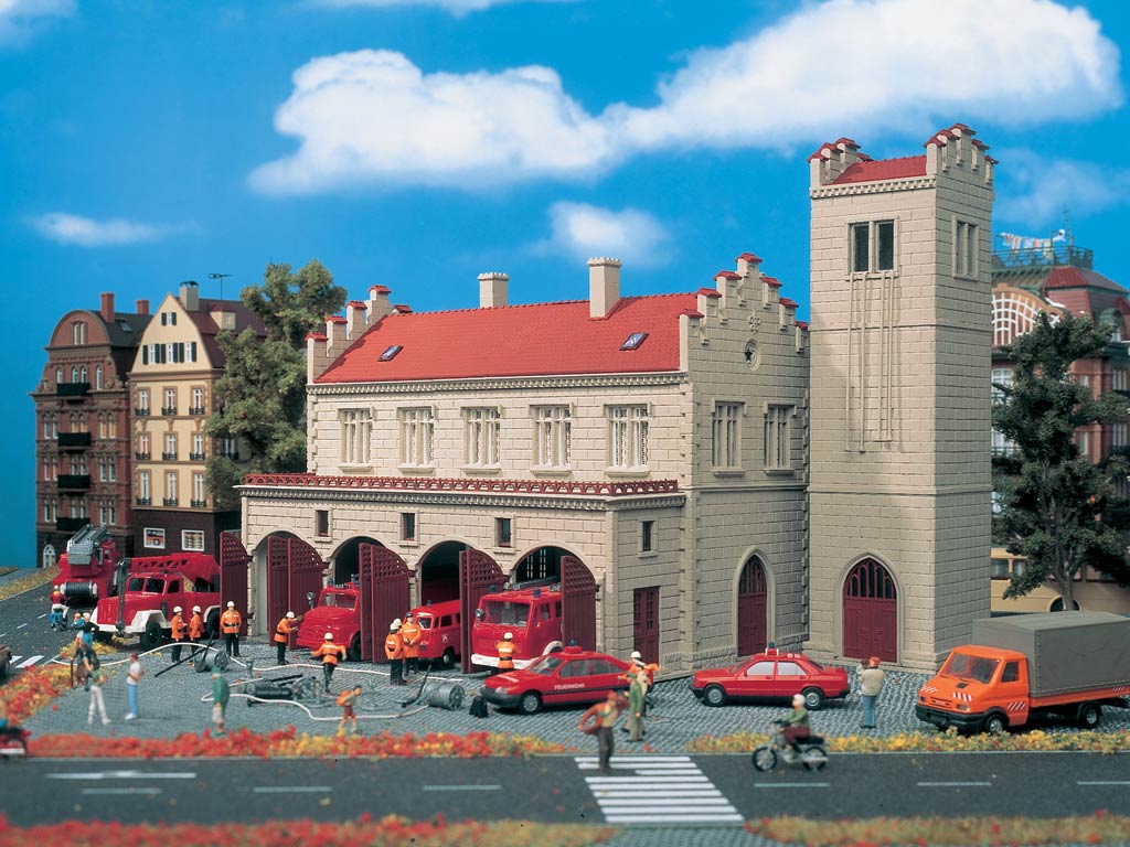 Vollmer 3776 HO Old Fire Station