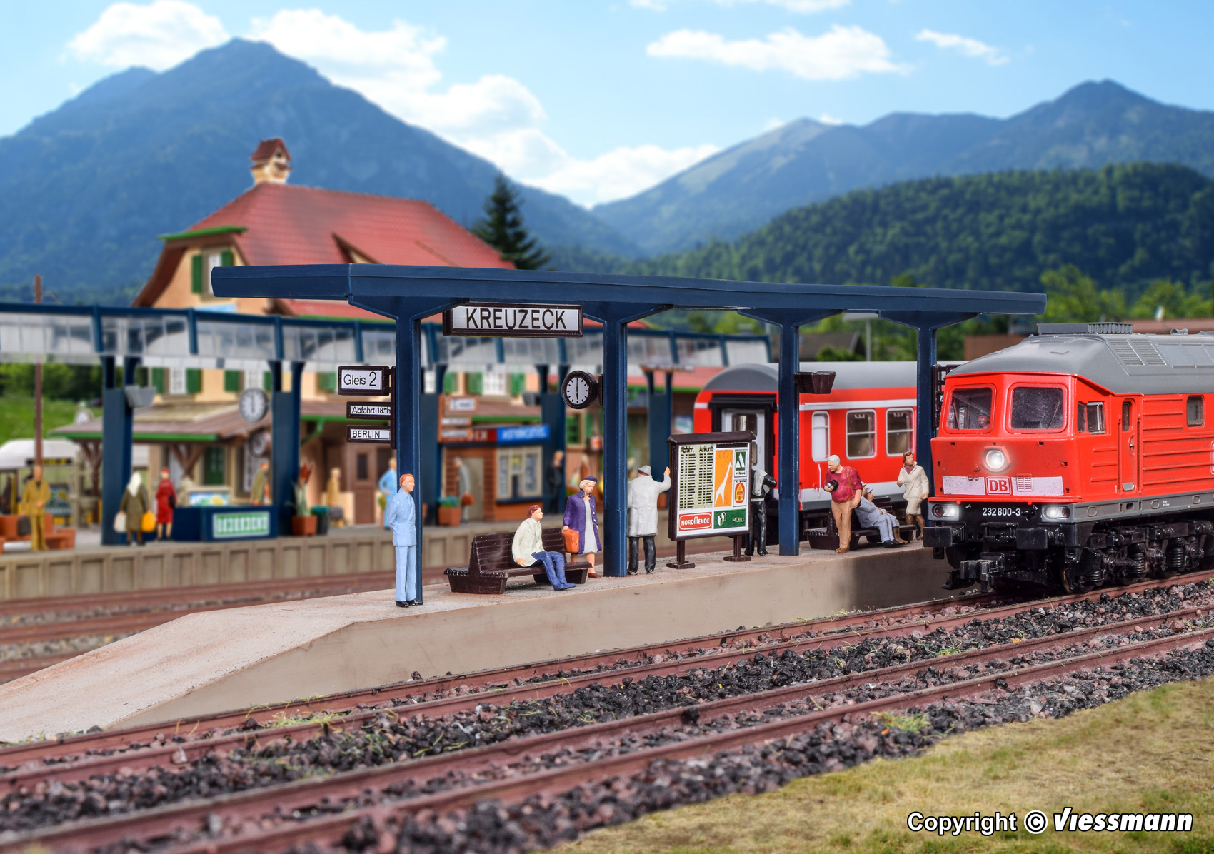 Vollmer 43537 HO Platform