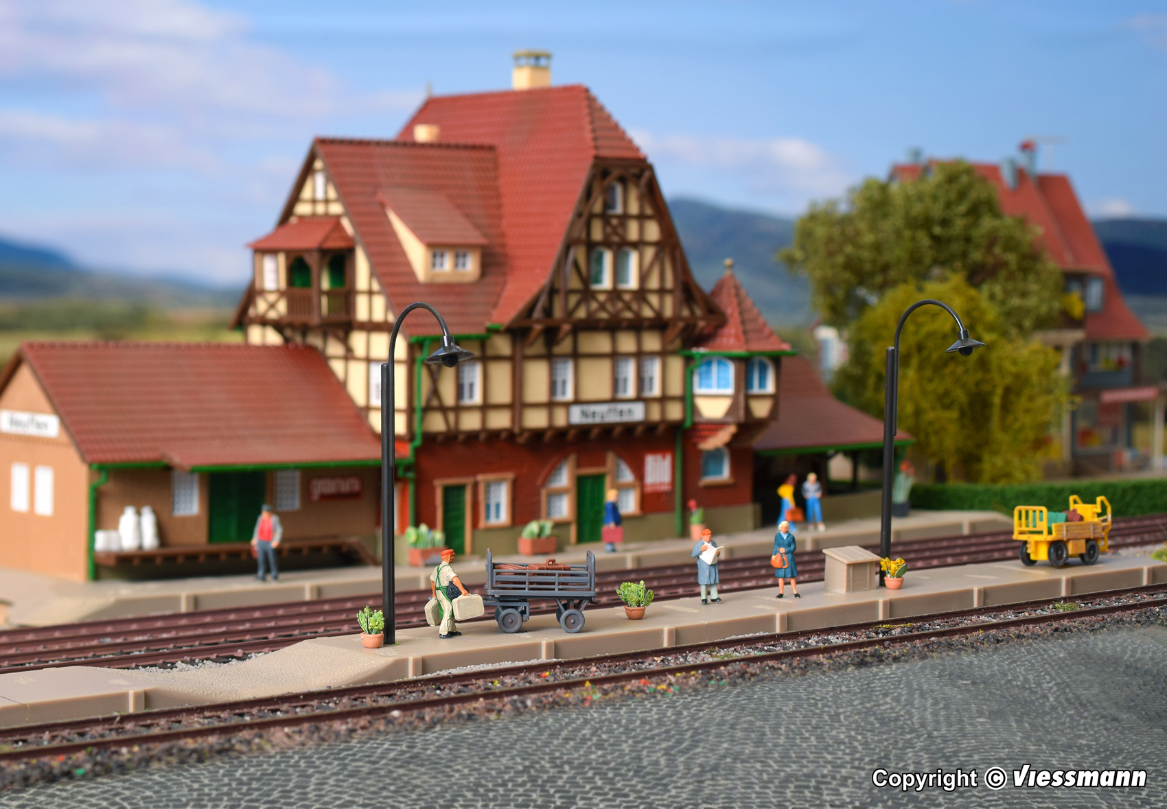 Vollmer 43539 HO Platform Neuffen
