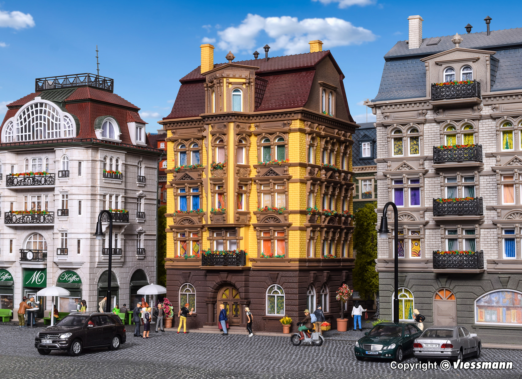 Vollmer 43813 HO House Schlossallee 3
