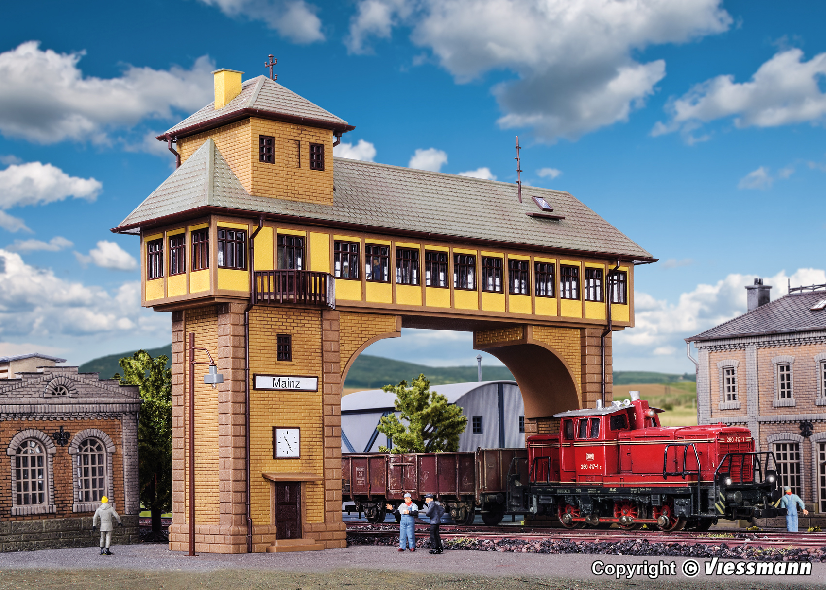 3F VOLLMER（フォルマー） HOゲージ 3748 旧郵便局 鉄道模型 Vollmer 45726 HO Signal Box