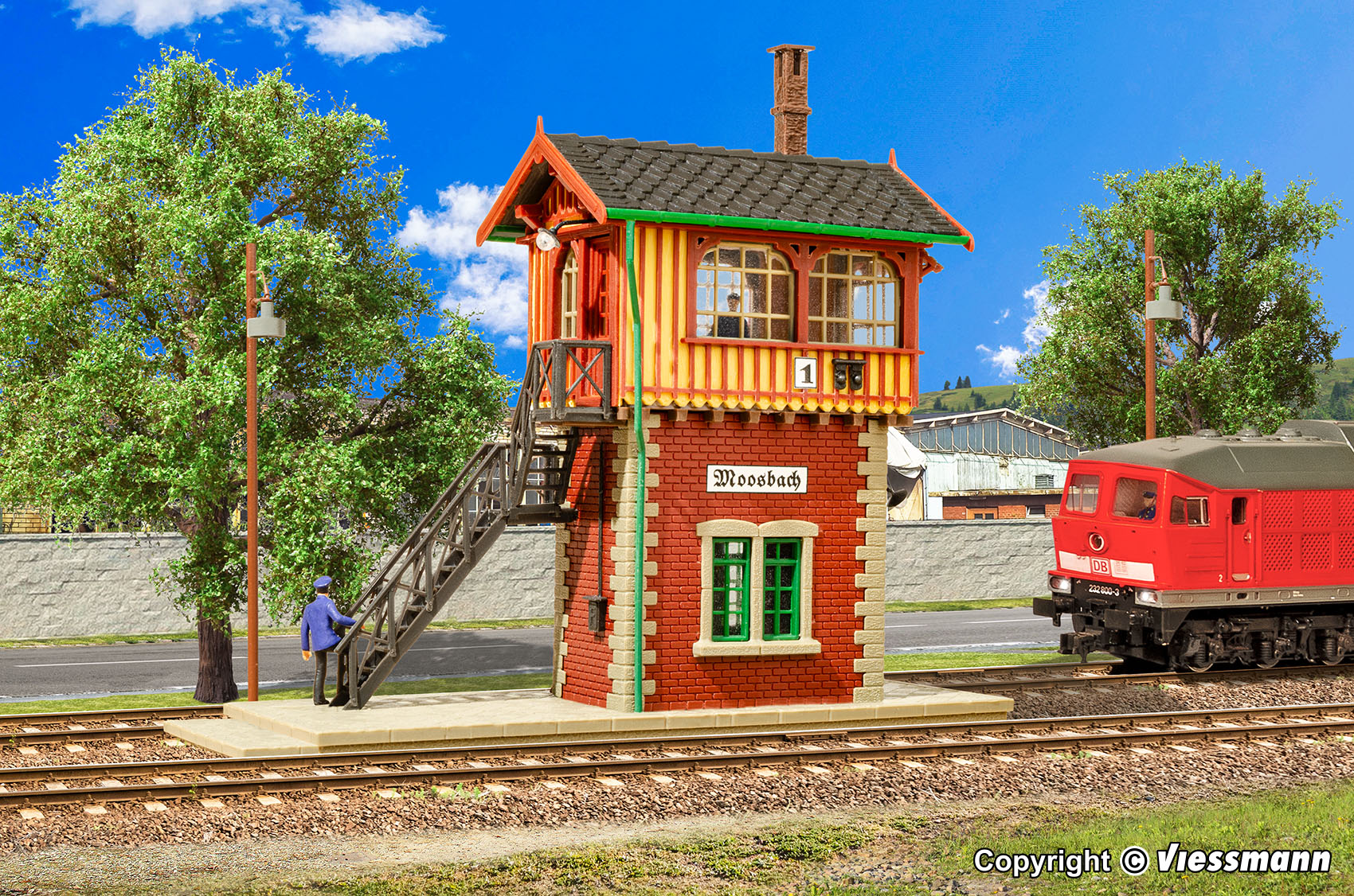 Vollmer 45731 HO Signal Box Moosbach