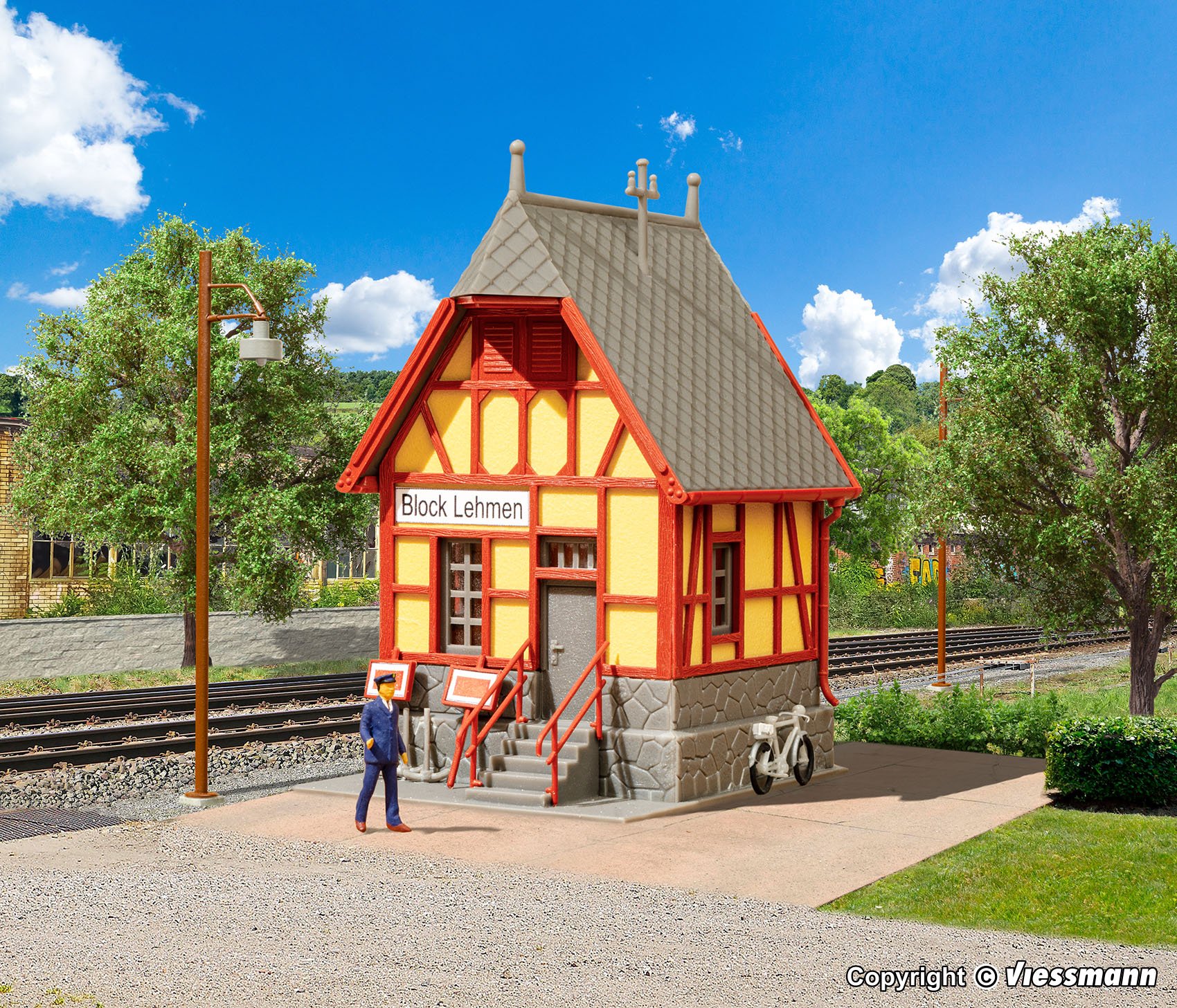 Vollmer 45769 HO Signal Box