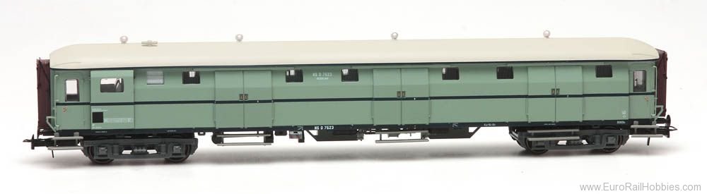 Artitec 20.292.01 Stalen D 6-doors baggage car D 7523 turquoise