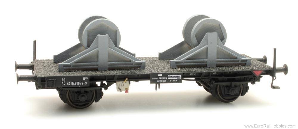 Artitec 20.316.06 Dutch 2-axle flat car with cable reels