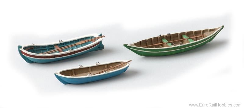 Artitec 387.08 Rowboats 3 pieces, 1:87 resin ready made, pai