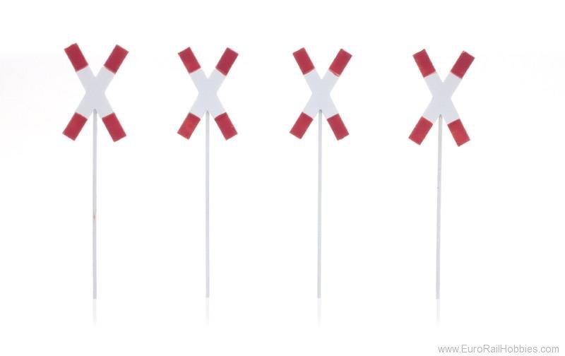 Artitec 387.360 Deutsche Bahn railroad crossings >1961 4 p