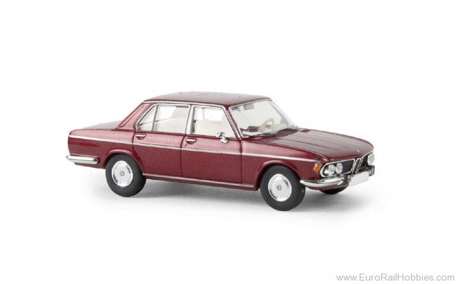 Brekina 13606 BMW 3.0 Si Lim. Ruby Red  Metallic 