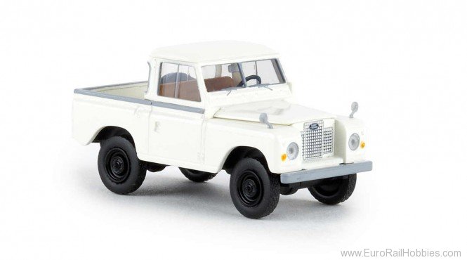 Brekina 13854 Land Rover 88 Hardtop, white, by Starmada