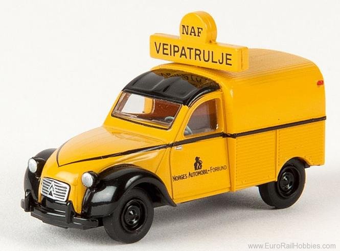 Brekina 14180 Citroen 2 CV NAF Vejpatru 