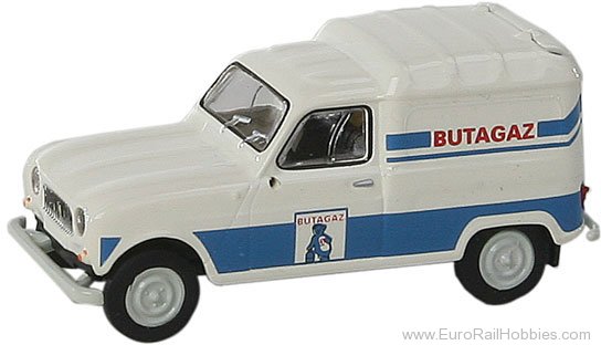Brekina 14722 1962-1988 Renault R4 Fourgonnette Delivery Tr
