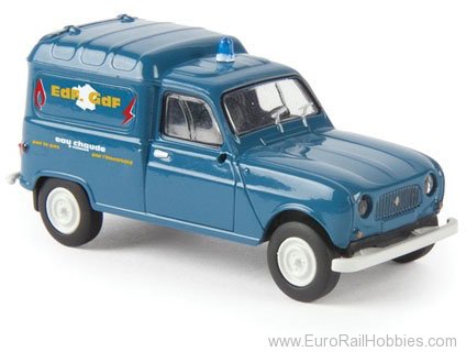 Brekina 14723 1962-1988 Renault R4 Fourgonnette Delivery Tr