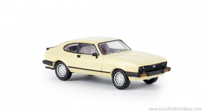 Brekina 19553 Ford Capri III, ivory, TD