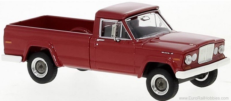 Brekina 19816 Jeep Gladiator A red, 1964