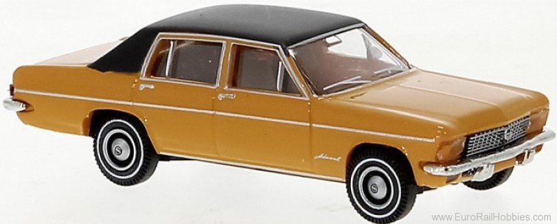 Brekina 20725 Opel Admiral orange, black, 1969