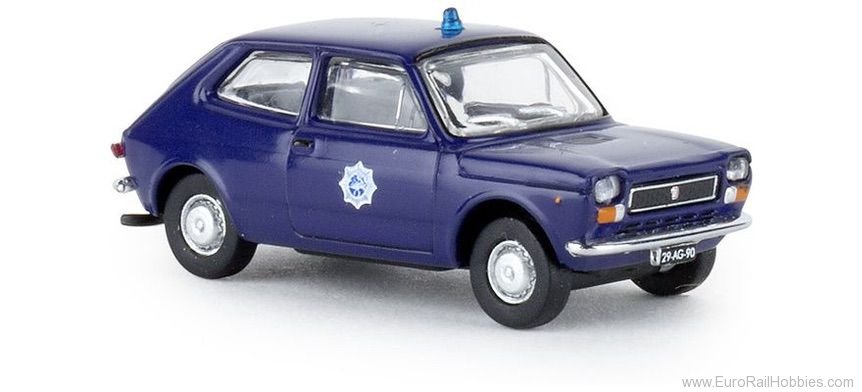 Brekina 22505 Fiat 127 Politie (NL) by Starline