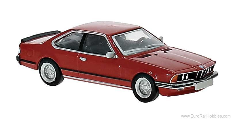 Brekina 24350 1977 BMW 635i 2-Door - Red