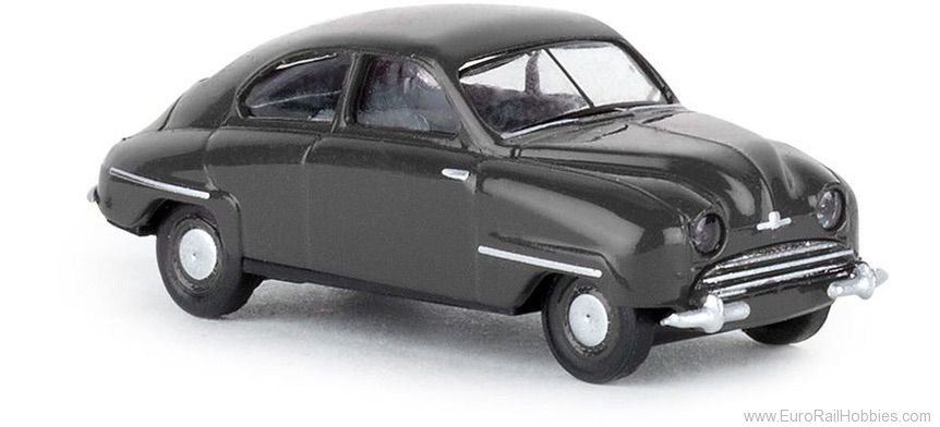 Brekina 28602 Saab 92, dark gray, TD