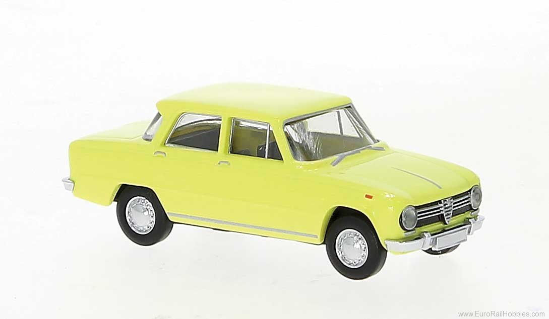 Brekina 29526 1962 Alfa Romeo Giulia 1300 - Yellow