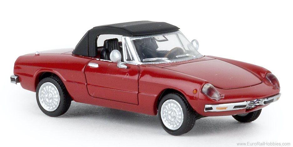 Brekina 29607 1969-1982 Alfa Romeo Spider Fastback - White,