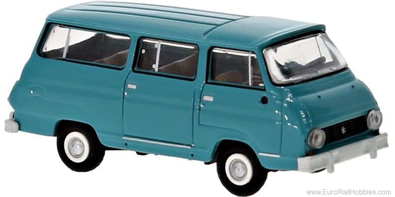 Brekina 30801 Skoda 1203 Bus, tÃ¼rkis