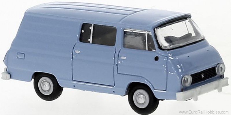 Brekina 30805 Skoda 1203 half bus light blue, 1969