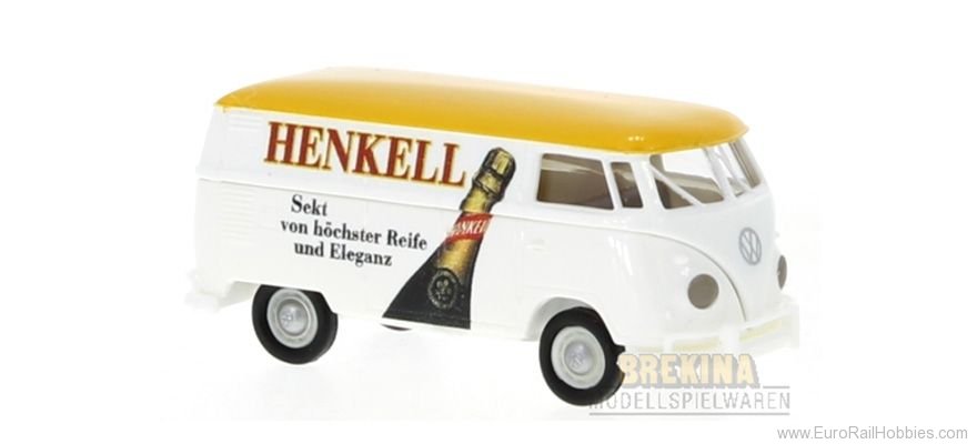 Brekina 32729 1960-1963 Volkswagen T1b Cargo Van with Rear 