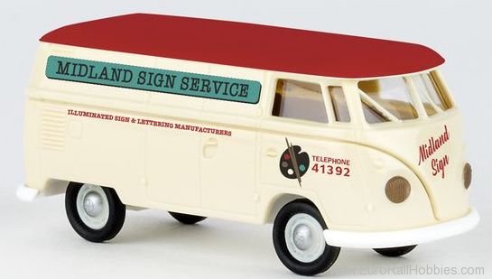 Brekina 32732 VW T1b Kasten Midland Sign Service