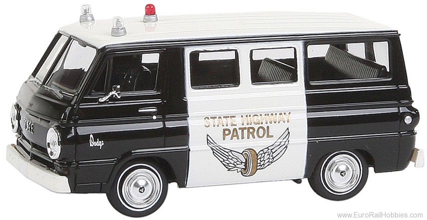 Brekina 34310 1964 Dodge A 100 Passenger Van - State Highwa