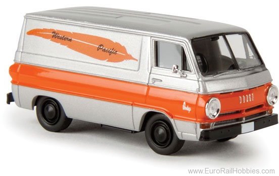 Brekina 34356 1964 Dodge A 100 Cargo Van - Western Pacific 