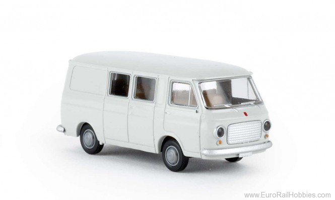 Brekina 34431 Fiat 238 Halfbus, light grey