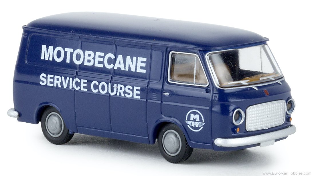 Brekina 34461 1967-1983 Fiat 238 Cargo Van - Motobecane (bl