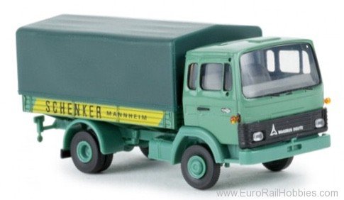 Brekina 34711 Magirus MK PrPlLkw Schenker Mannh