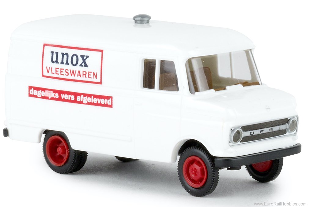 Brekina 35719 1959 Opel-Blitz Cargo Van - Unox Vleeswaren (